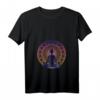 Damen Namaste Yoga Kleidung / Meditation Kleidung mit V-Ausschnitt - Spirituelles T-Shirt für Ruhe, Liebe und Frieden