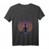 Damen Namaste Yoga Kleidung / Meditation Kleidung mit V-Ausschnitt - Spirituelles T-Shirt für Ruhe, Liebe und Frieden