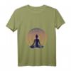 Damen Namaste Yoga Kleidung / Meditation Kleidung mit V-Ausschnitt - Spirituelles T-Shirt für Ruhe, Liebe und Frieden