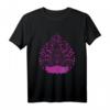 Mediation Lotussitz T-Shirt mit Lotus Blume, Namaste Buddha Om – Spirituelles Yoga- und Meditations-Shirt für Ruhe und Liebe