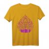 Mediation Lotussitz T-Shirt mit Lotus Blume, Namaste Buddha Om – Spirituelles Yoga- und Meditations-Shirt für Ruhe und Liebe
