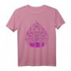 Mediation Lotussitz T-Shirt mit Lotus Blume, Namaste Buddha Om – Spirituelles Yoga- und Meditations-Shirt für Ruhe und Liebe