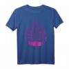 Mediation Lotussitz T-Shirt mit Lotus Blume, Namaste Buddha Om – Spirituelles Yoga- und Meditations-Shirt für Ruhe und Liebe