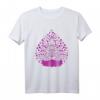 Mediation Lotussitz T-Shirt mit Lotus Blume, Namaste Buddha Om – Spirituelles Yoga- und Meditations-Shirt für Ruhe und Liebe