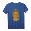 Backprint Buddha Kopf Meditation und Yoga T-Shirt – Spirituelle Kleidung für innere Balance und Entspannung