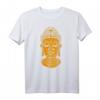 Backprint Buddha Kopf Meditation und Yoga T-Shirt – Spirituelle Kleidung für innere Balance und Entspannung