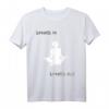 Breath in, Breath out Meditieren T-Shirt – Entspannungsdesign für Yoga Fans, Achtsamkeit & Good Vibes als Geschenk zu Weihnachten & Geburtstag