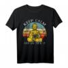 Keep Calm and Say Fuck It Buddha Quotes Shirt - Humorvolles Zen, Yoga und Karma T-Shirt für Freunde, Familie und Studenten