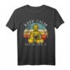 Keep Calm and Say Fuck It Buddha Quotes Shirt - Humorvolles Zen, Yoga und Karma T-Shirt für Freunde, Familie und Studenten