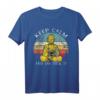 Keep Calm and Say Fuck It Buddha Quotes Shirt - Humorvolles Zen, Yoga und Karma T-Shirt für Freunde, Familie und Studenten