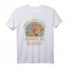 Every Little Thing Is Gonna Be Alright T-Shirt mit Drei Vögeln – Motivierende Geschenkidee für Yoga, Hippie, Zen & Bird Lovers