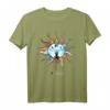 Yoga Love Nature - Retro Vintage Buddha T-Shirt für Natur- und Spirituelfans, Reisende & Freunde der Meditation