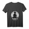 Damen Cooler Yoga Spruch Namaste Bitches Buddha T-Shirt mit V-Ausschnitt – Lustiges Yoga Geschenk für Frauen, Freundinnen & Meditation Liebhaber