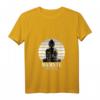 Damen Cooler Yoga Spruch Namaste Bitches Buddha T-Shirt mit V-Ausschnitt – Lustiges Yoga Geschenk für Frauen, Freundinnen & Meditation Liebhaber