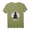 Damen Cooler Yoga Spruch Namaste Bitches Buddha T-Shirt mit V-Ausschnitt – Lustiges Yoga Geschenk für Frauen, Freundinnen & Meditation Liebhaber