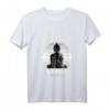 Damen Cooler Yoga Spruch Namaste Bitches Buddha T-Shirt mit V-Ausschnitt – Lustiges Yoga Geschenk für Frauen, Freundinnen & Meditation Liebhaber