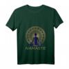 Damen Namaste Yoga & Meditation Kleidung mit Buddha Symbol - V-Ausschnitt T-Shirt in Größen S-XXXL, Perfekt für Entspannung & spirituelle Geschenke