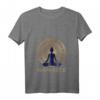 Damen Namaste Yoga & Meditation Kleidung mit Buddha Symbol - V-Ausschnitt T-Shirt in Größen S-XXXL, Perfekt für Entspannung & spirituelle Geschenke