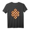Endloser Knoten Ewigkeits-Knoten Buddhismus Jainismus Spirituelles T-Shirt - Symbol für Lebenszyklen & Weisheit
