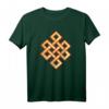 Endloser Knoten Ewigkeits-Knoten Buddhismus Jainismus Spirituelles T-Shirt - Symbol für Lebenszyklen & Weisheit