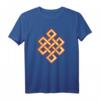 Endloser Knoten Ewigkeits-Knoten Buddhismus Jainismus Spirituelles T-Shirt - Symbol für Lebenszyklen & Weisheit