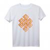 Endloser Knoten Ewigkeits-Knoten Buddhismus Jainismus Spirituelles T-Shirt - Symbol für Lebenszyklen & Weisheit