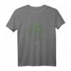 Grünes Tara T-Shirt - Spirituelle Yoga Kleidung mit klassischem Schnitt und doppeltem Saum
