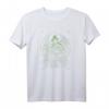 Grünes Tara T-Shirt - Spirituelle Yoga Kleidung mit klassischem Schnitt und doppeltem Saum