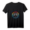 Damen Spirituelles Chakren Meditation Yoga Buddhismus Zen T-Shirt mit V-Ausschnitt – Buntes, friedliches Outfit für Yoga, Meditation und spirituelle Freude