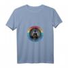 Damen Spirituelles Chakren Meditation Yoga Buddhismus Zen T-Shirt mit V-Ausschnitt – Buntes, friedliches Outfit für Yoga, Meditation und spirituelle Freude