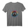 Damen Spirituelles Chakren Meditation Yoga Buddhismus Zen T-Shirt mit V-Ausschnitt – Buntes, friedliches Outfit für Yoga, Meditation und spirituelle Freude