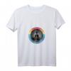 Damen Spirituelles Chakren Meditation Yoga Buddhismus Zen T-Shirt mit V-Ausschnitt – Buntes, friedliches Outfit für Yoga, Meditation und spirituelle Freude