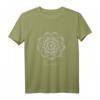 Blumen Mandala Namaste Yoga Meditation Buddhismus Hippie T-Shirt – Spirituelle Kleidung für Yoga, Meditation & Buddhismus-Anhänger