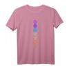 Spirituelles Chakra & Mandala T-Shirt mit Om-Symbol - Bunte Yoga & Buddhismus Motiv, perfektes Geschenk für Meditation & Achtsamkeit