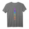 Spirituelles Chakra & Mandala T-Shirt mit Om-Symbol - Bunte Yoga & Buddhismus Motiv, perfektes Geschenk für Meditation & Achtsamkeit