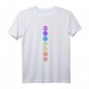 Spirituelles Chakra & Mandala T-Shirt mit Om-Symbol - Bunte Yoga & Buddhismus Motiv, perfektes Geschenk für Meditation & Achtsamkeit