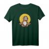 Lazy Faultier Blume des Lebens Yoga Zen Spirituelles T-Shirt – Lustiges Meditations- und Yoga-Shirt für Faultier- und Spirituellen-Liebhaber