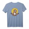 Lazy Faultier Blume des Lebens Yoga Zen Spirituelles T-Shirt – Lustiges Meditations- und Yoga-Shirt für Faultier- und Spirituellen-Liebhaber