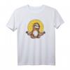 Lazy Faultier Blume des Lebens Yoga Zen Spirituelles T-Shirt – Lustiges Meditations- und Yoga-Shirt für Faultier- und Spirituellen-Liebhaber
