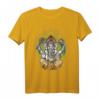 Ganesha T-Shirt, Hinduistisches Gott T-Shirt mit Mandala – Spirituelle Kleidung für Meditation, Yoga & Esoterik