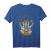 Ganesha T-Shirt, Hinduistisches Gott T-Shirt mit Mandala – Spirituelle Kleidung für Meditation, Yoga & Esoterik