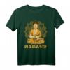 Buddhistisches T-Shirt mit Namaste und Zen Motiv - Spirituelle Kleidung für Achtsame, Meditation & Buddhismus-Fans