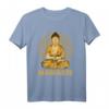 Buddhistisches T-Shirt mit Namaste und Zen Motiv - Spirituelle Kleidung für Achtsame, Meditation & Buddhismus-Fans