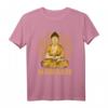 Buddhistisches T-Shirt mit Namaste und Zen Motiv - Spirituelle Kleidung für Achtsame, Meditation & Buddhismus-Fans