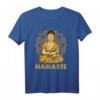 Buddhistisches T-Shirt mit Namaste und Zen Motiv - Spirituelle Kleidung für Achtsame, Meditation & Buddhismus-Fans