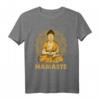 Buddhistisches T-Shirt mit Namaste und Zen Motiv - Spirituelle Kleidung für Achtsame, Meditation & Buddhismus-Fans