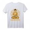 Buddhistisches T-Shirt mit Namaste und Zen Motiv - Spirituelle Kleidung für Achtsame, Meditation & Buddhismus-Fans
