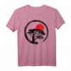 Buddhistische Zen Kalligraphie Sweatshirt mit Bonsai Baum und Kreis – Japanisches Design für Meditation, Yoga & Zen-Liebhaber