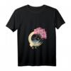 Damen Enso Kreis - Zen Kreis Buddhismus Yoga Karma Lebensbaum T-Shirt mit V-Ausschnitt – Spirituelle Kleidung für Meditation, Yoga & Karma
