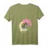 Damen Enso Kreis - Zen Kreis Buddhismus Yoga Karma Lebensbaum T-Shirt mit V-Ausschnitt – Spirituelle Kleidung für Meditation, Yoga & Karma